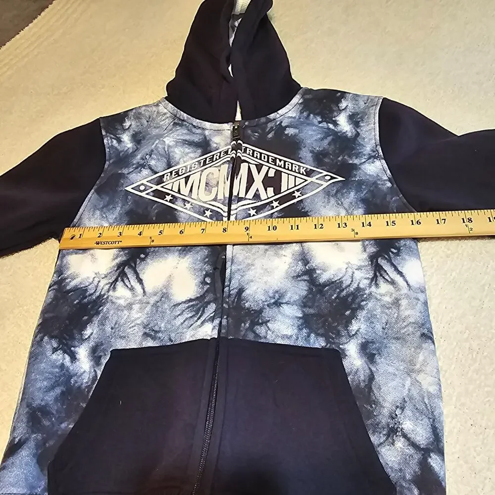Southpole Boys 2 Pc Tracksuit Set Hoodie Jogger Tie Dye Navy Size 8 NWT Youth